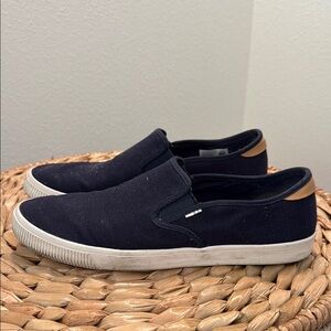 Men's Navy Slip-On Shoes